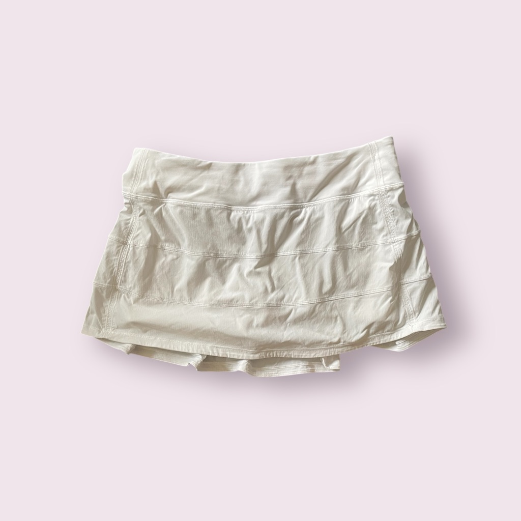 #094, Lululemon Pace Rival Mid Rise Tennis Skirt, Size 8